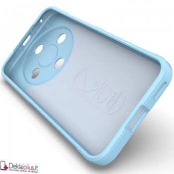 Magic Shield guminis dėklas - šviesiai mėlynas (Huawei Honor Magic 8 Lite)